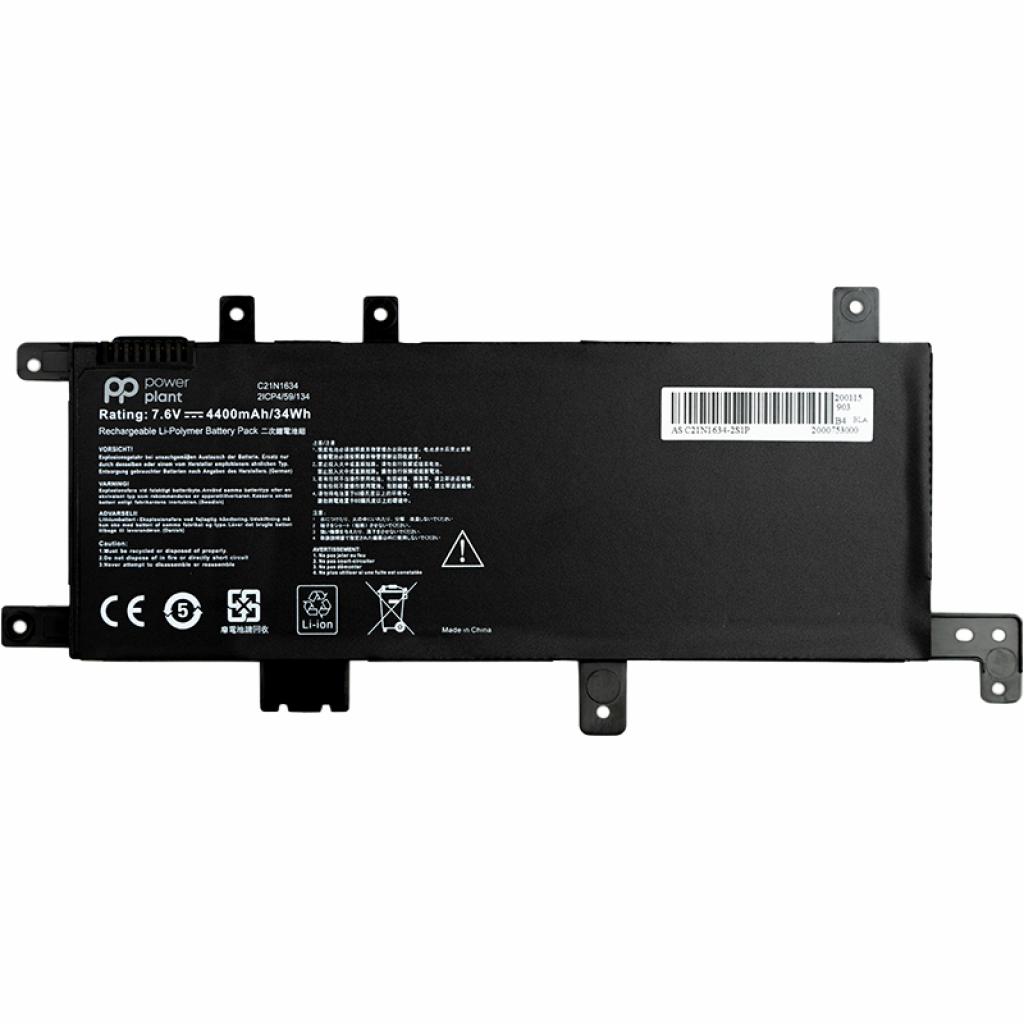 Акумулятор до ноутбука PowerPlant ASUS VivoBook A580U (C21N1634) 7.6V 4400mAh (NB431144) - зображення 1