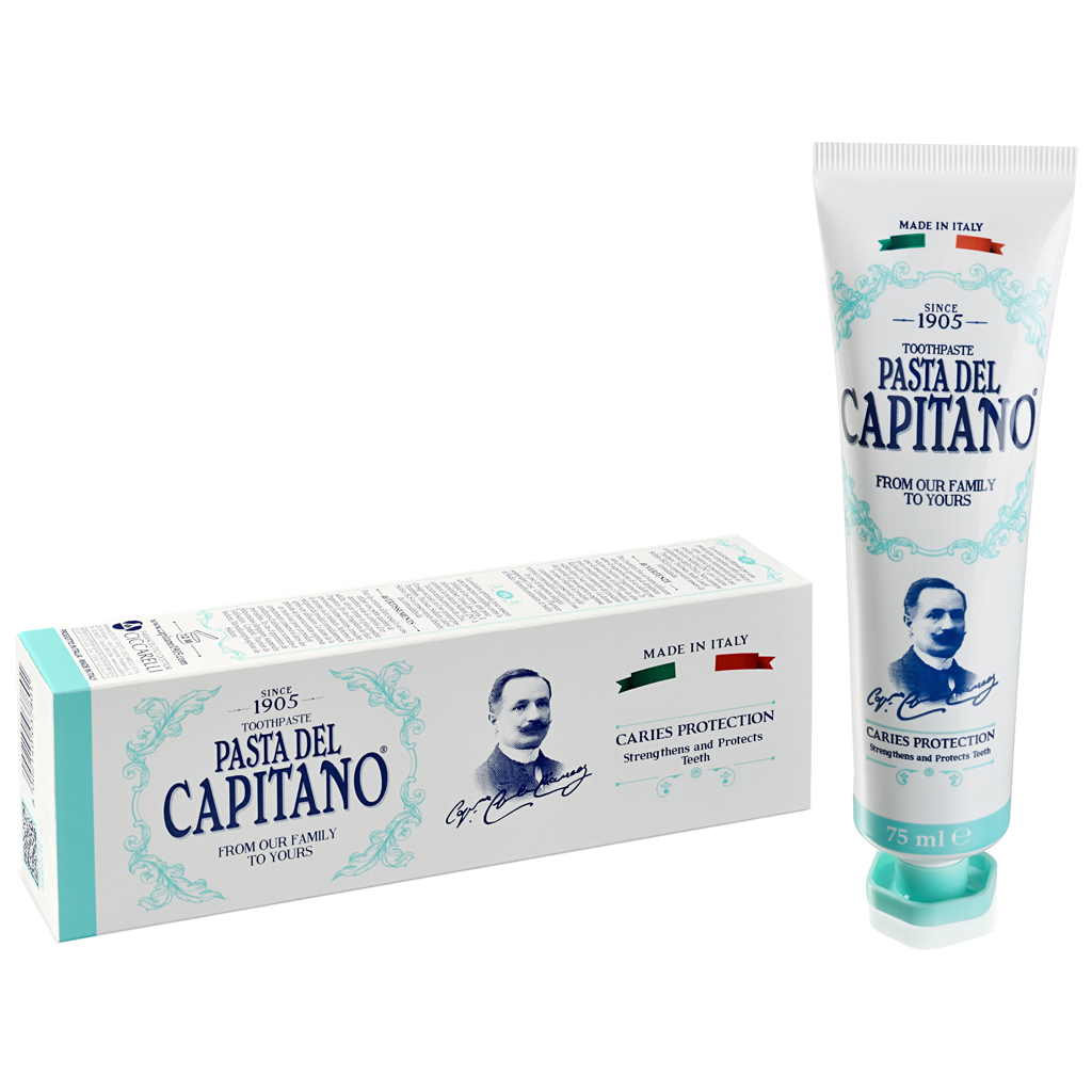 Зубна паста Pasta del Capitano Захист від карієсу 75 мл (8002140037801) - зображення 2