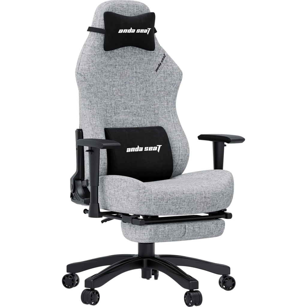 Крісло ігрове Anda Seat Fabric Luna Pro Size L Gray (AD18T-44-G-F) - зображення 1