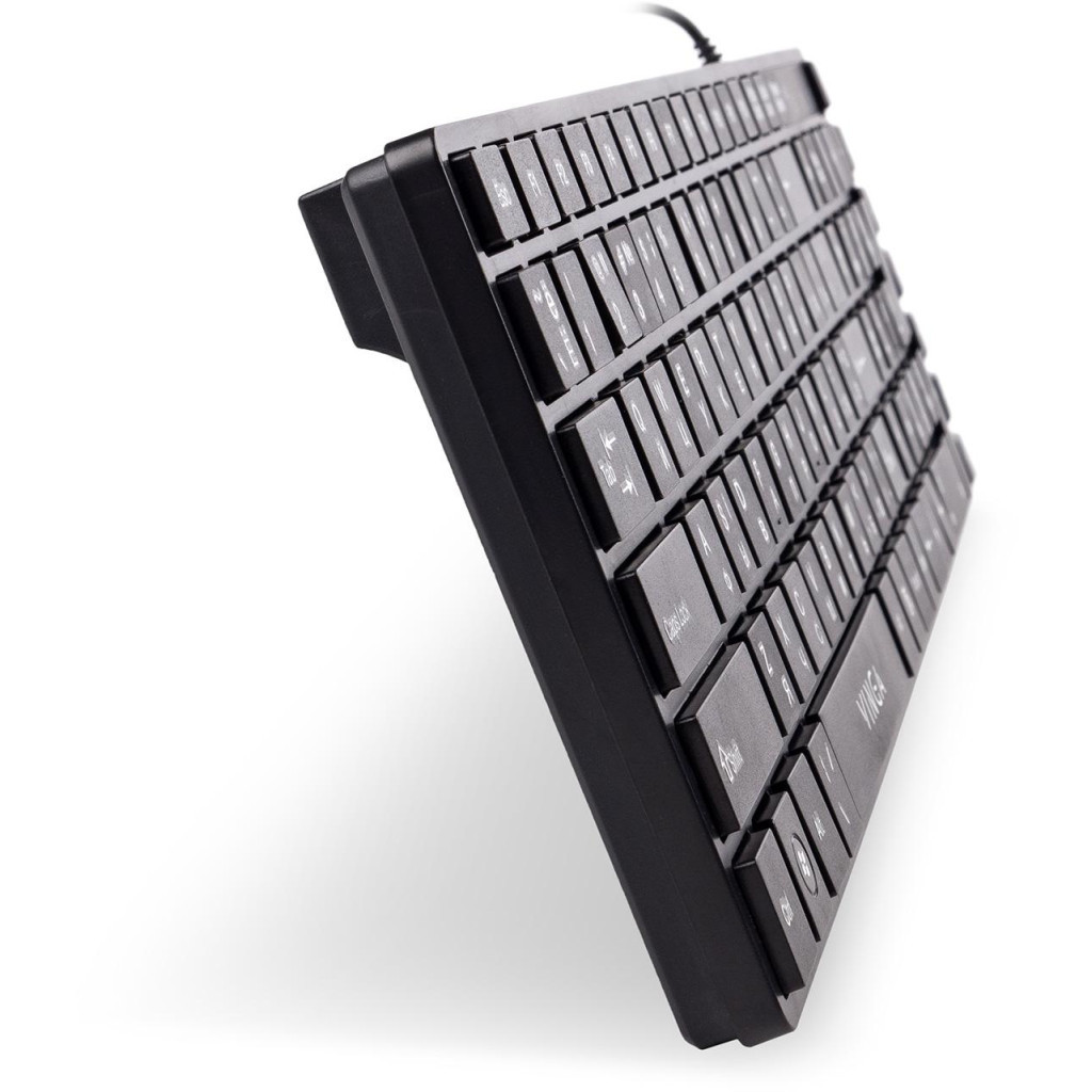 Клавіатура Vinga KB820BK - зображення 11