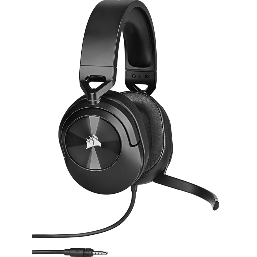 Навушники Corsair HS55 Stereo Headset Carbon (CA-9011260-EU) - зображення 1