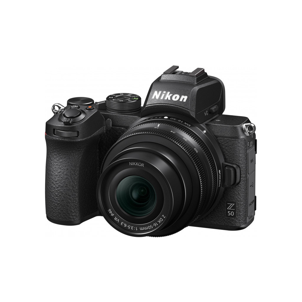 Цифровий фотоапарат Nikon Z50 + 16-50mm VR + FTZ (VOA050K004) - зображення 5