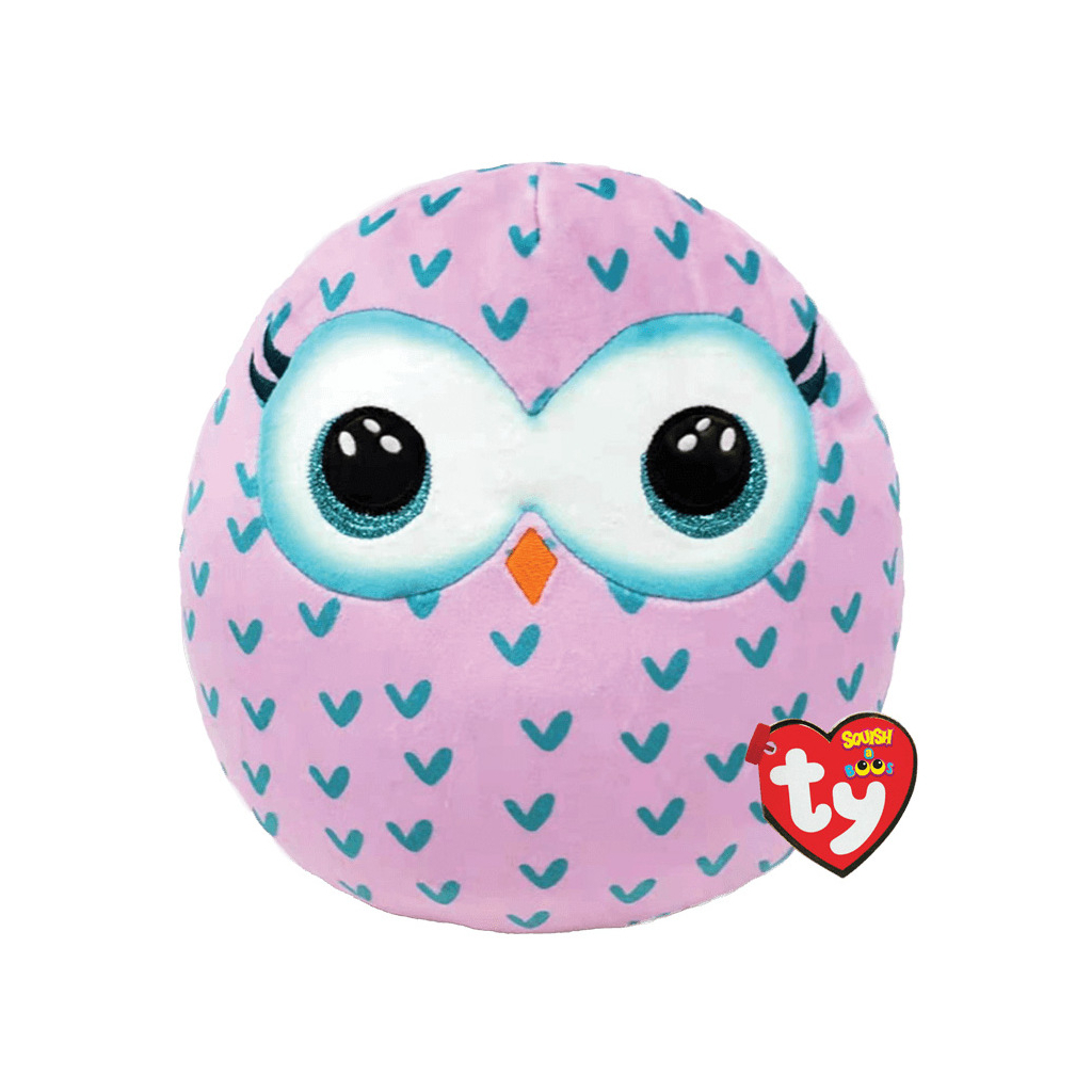 М'яка іграшка Ty Squish-A-Boos Сова WINKS 40 см (39317) - зображення 1
