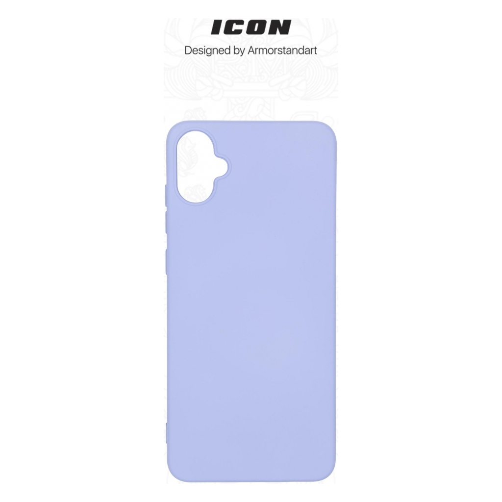Чохол до мобільного телефона Armorstandart ICON Case Samsung A05 (A055) Lavender (ARM71804) - зображення 3