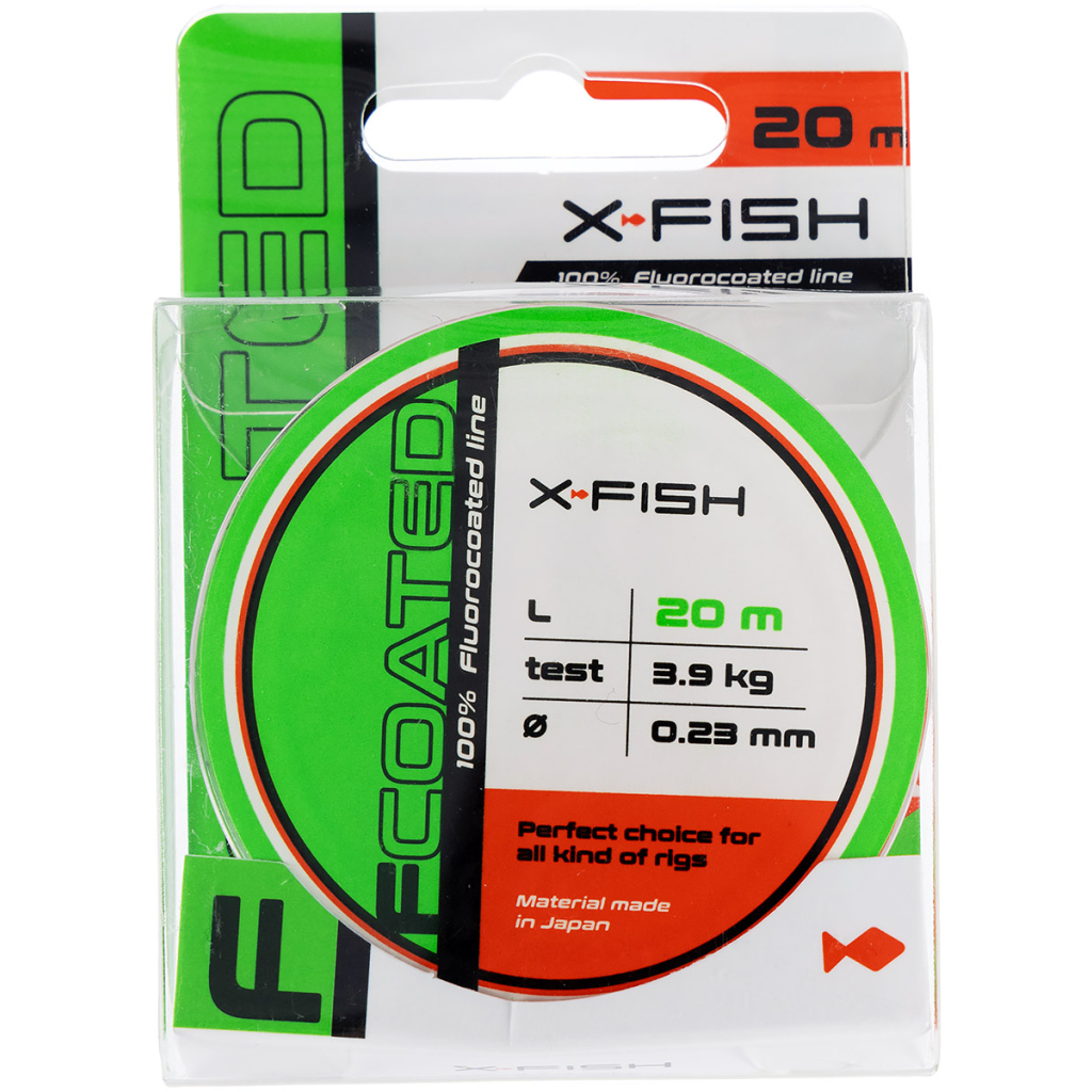 Флюорокарбон X-Fish FCoated 20m 0.23mm 3.9kg (1917.01.44) - зображення 2