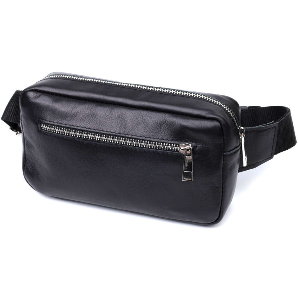 Сумка Shvigel З натуральної шкіри Чорна (22825) - зображення 1