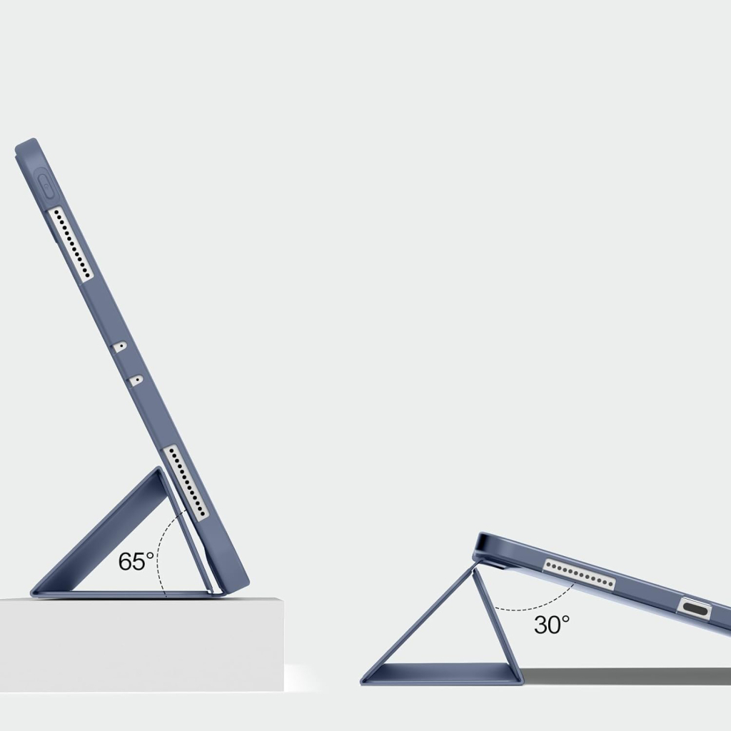 Чохол до планшета BeCover Tri Fold Soft TPU Silicone Apple iPad Pro 11" M4 2024 Purple (711749) - зображення 5