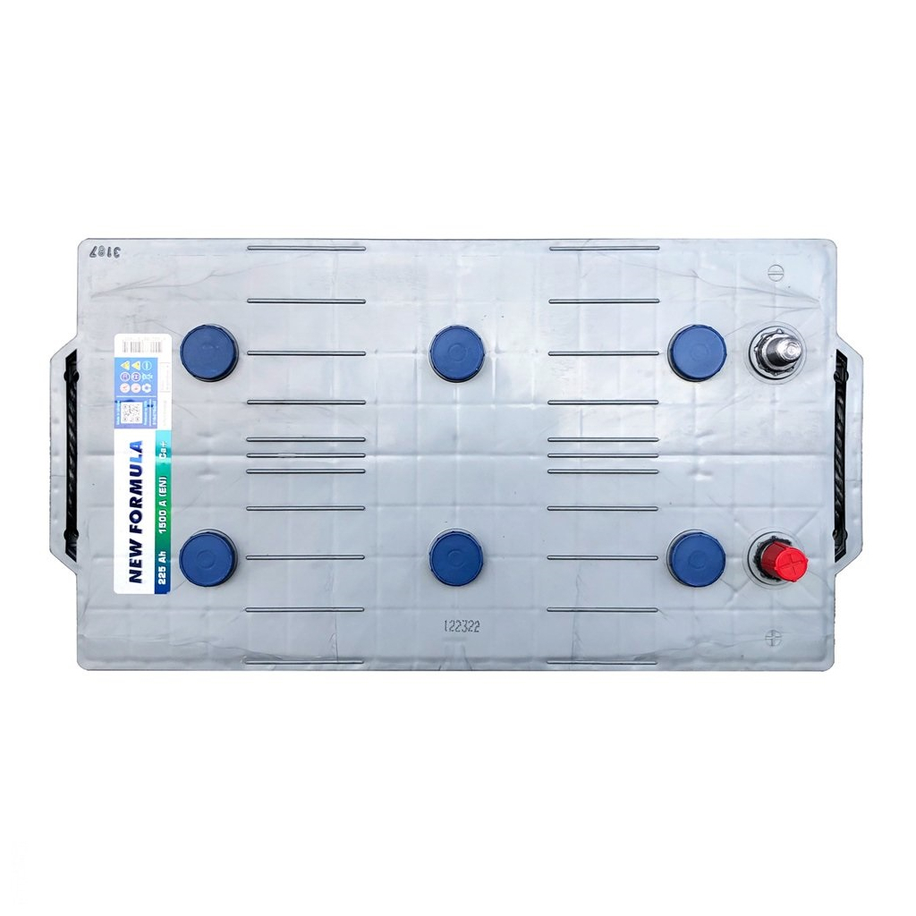 Акумулятор автомобільний NEW FORMULA 225Ah бокова(+/-) 1500EN (7252202802) - зображення 3