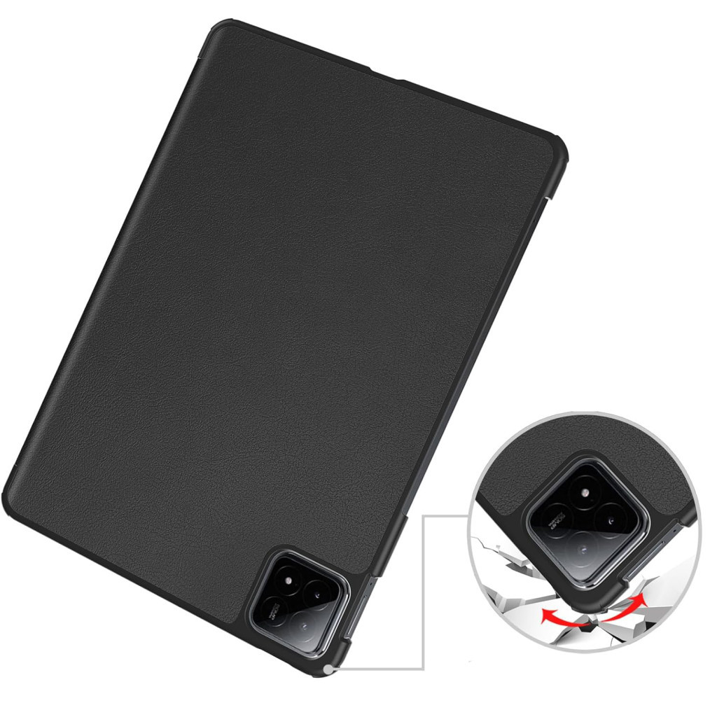 Чохол до планшета BeCover Smart Case Xiaomi Pad 6S Pro 12.4" Black (711083) - зображення 5