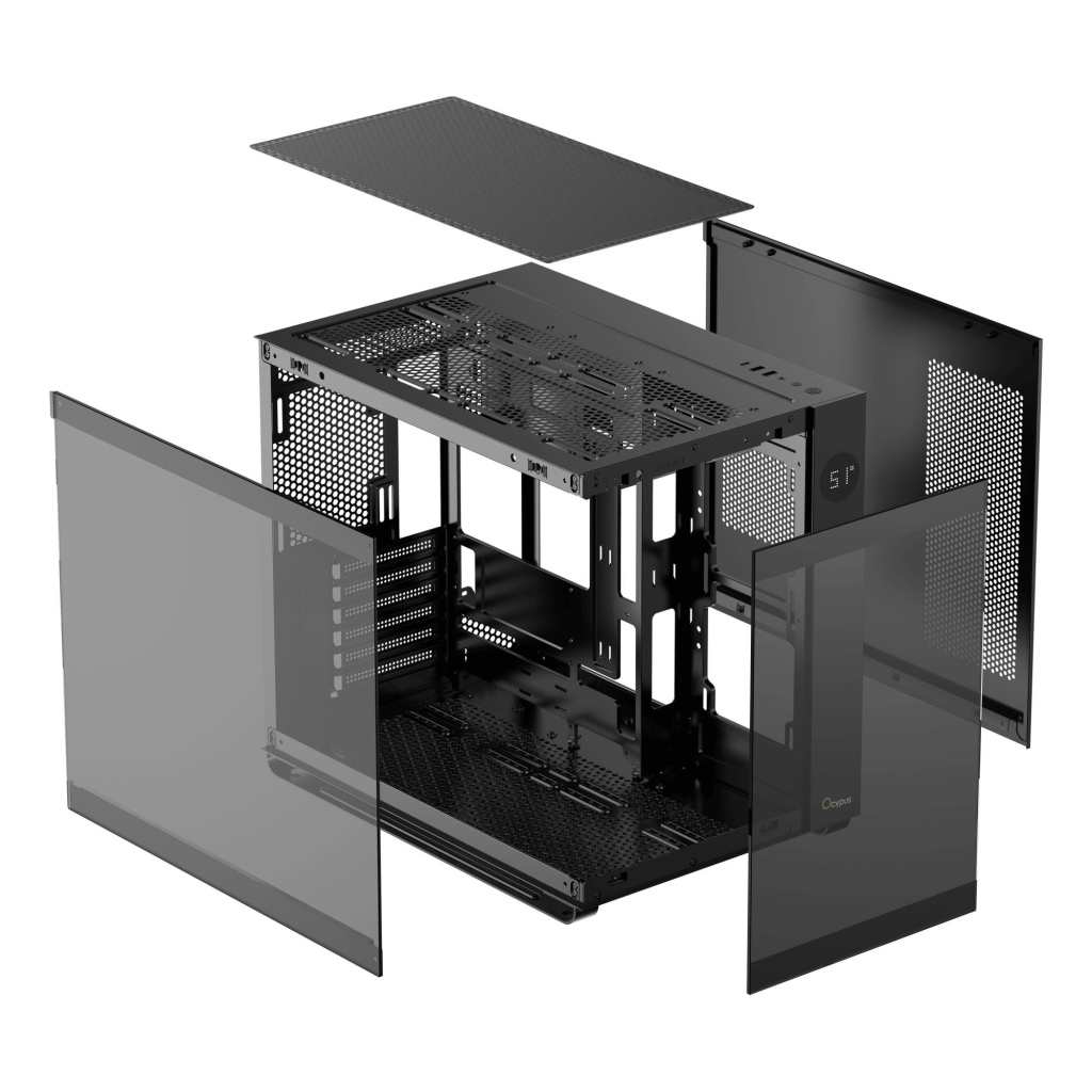 Корпус для ПК OCYPUS IOTA C70 BK ARGB (IOTA-C70-BKD600XX-GL) - зображення 8