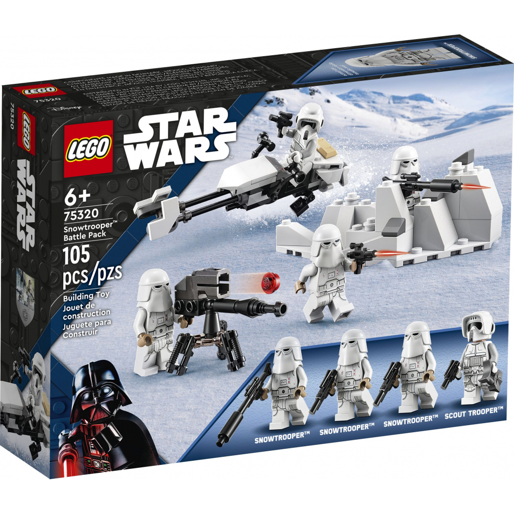 Конструктор LEGO Star Wars Бойовий набір снігових піхотинців 105 деталей (75320) - зображення 1