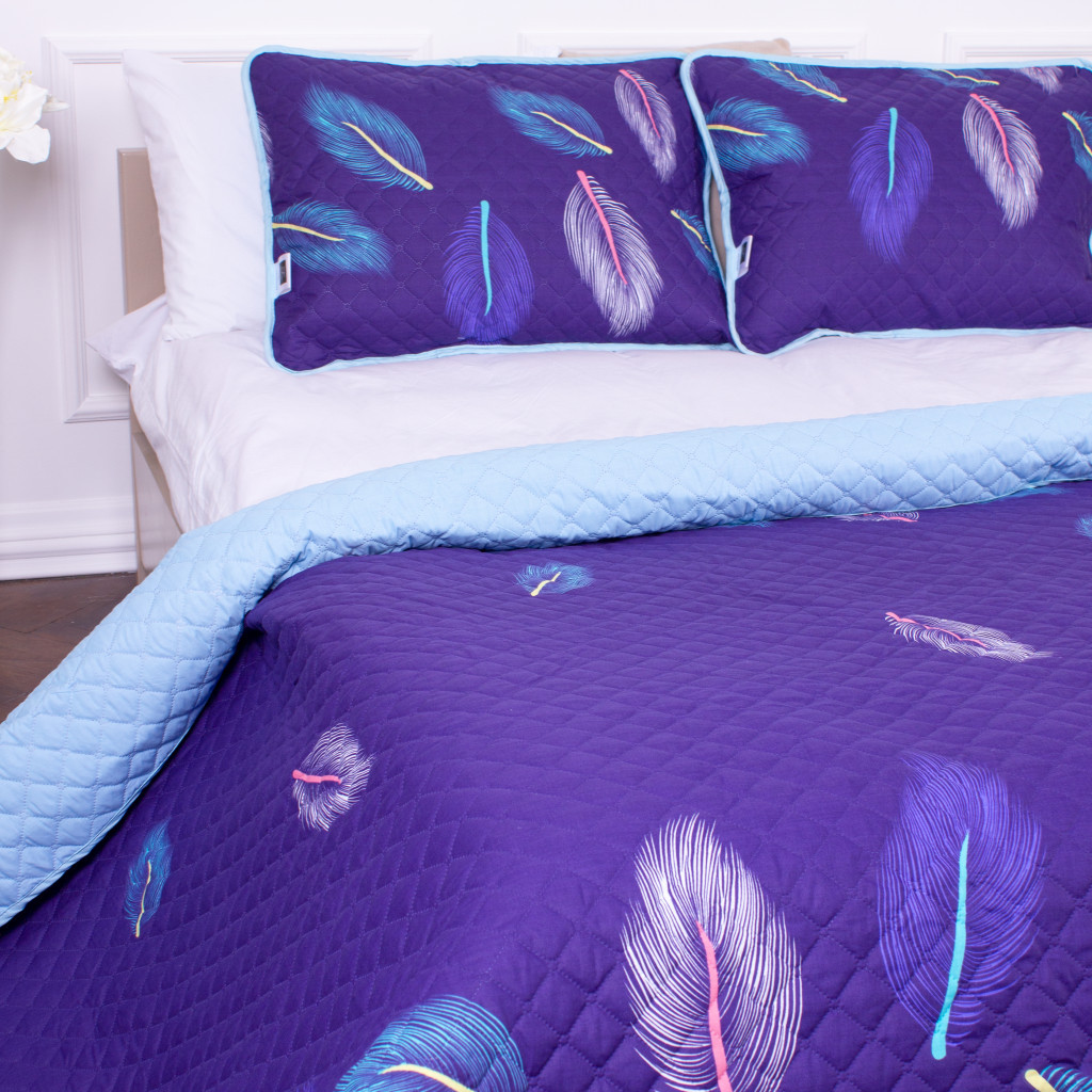 Покривало MirSon набір Color Fun Line №5943 Amanda 150х210 см + наволочка 50х70 см (2200006169390) - зображення 5