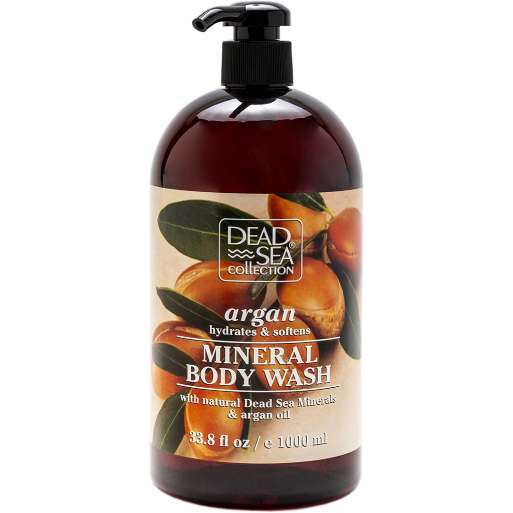 Гель для душу Dead Sea Collection з аргановою олією 1000 мл (7290102259397) - зображення 1