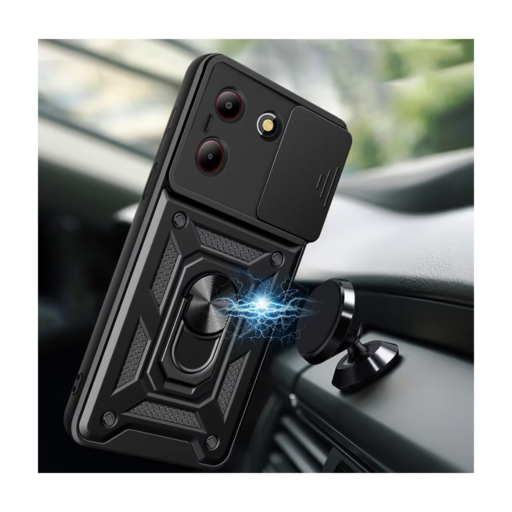 Чохол до мобільного телефона BeCover Military ZTE Blade A54 Black (712172) - зображення 3