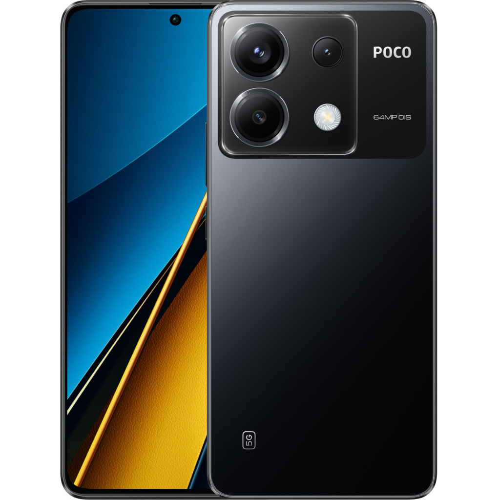 Мобільний телефон Xiaomi Poco X6 5G 12/512GB Black (1020834) - зображення 1