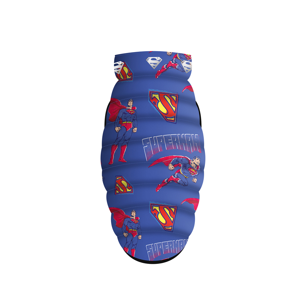 Курточка для тварин WAUDOG Clothes двостороння, "Сила Супермена" L65 (412-1079) - зображення 2