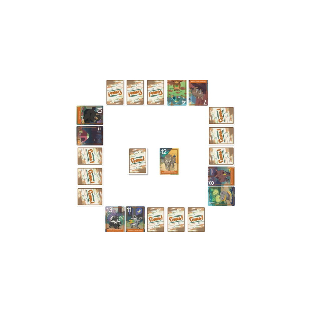 Настільна гра Games 7 Days Геть! Тварини проти туристів (Scram!) (укр.) (SCRM01UA) - зображення 4