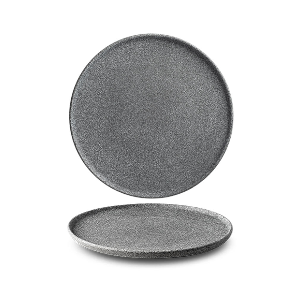Тарілка G.Benedikt Granit без глазурування 29 см Темно-сірий (G4Q2129) - зображення 1
