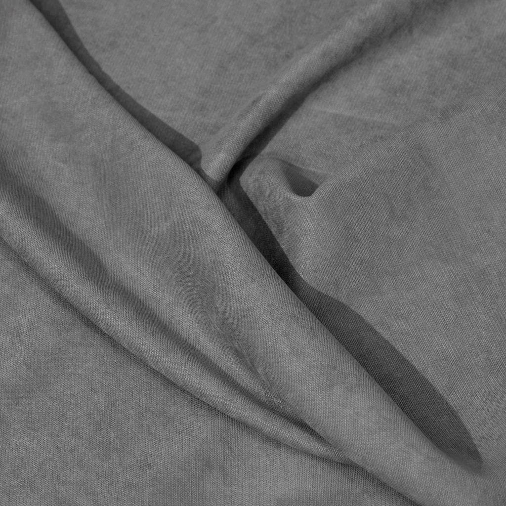 Штора Ardesto мікровелюр 100% поліестер, 150х270 см сірий (ART1010GR) - изображение 5