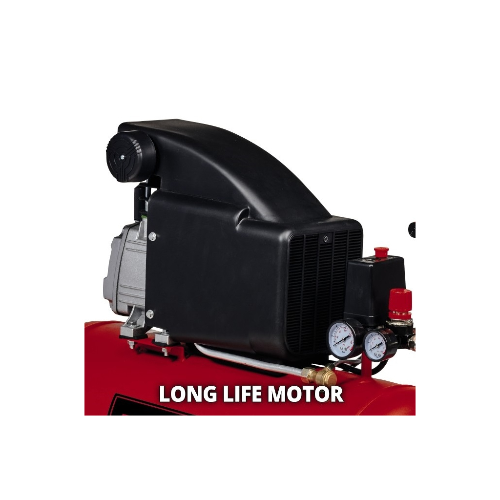 Компресор Einhell TC-AC 270/50/8, масляний, 1800Вт, 50л, 270л/хв, 8бар (4007360) - зображення 8