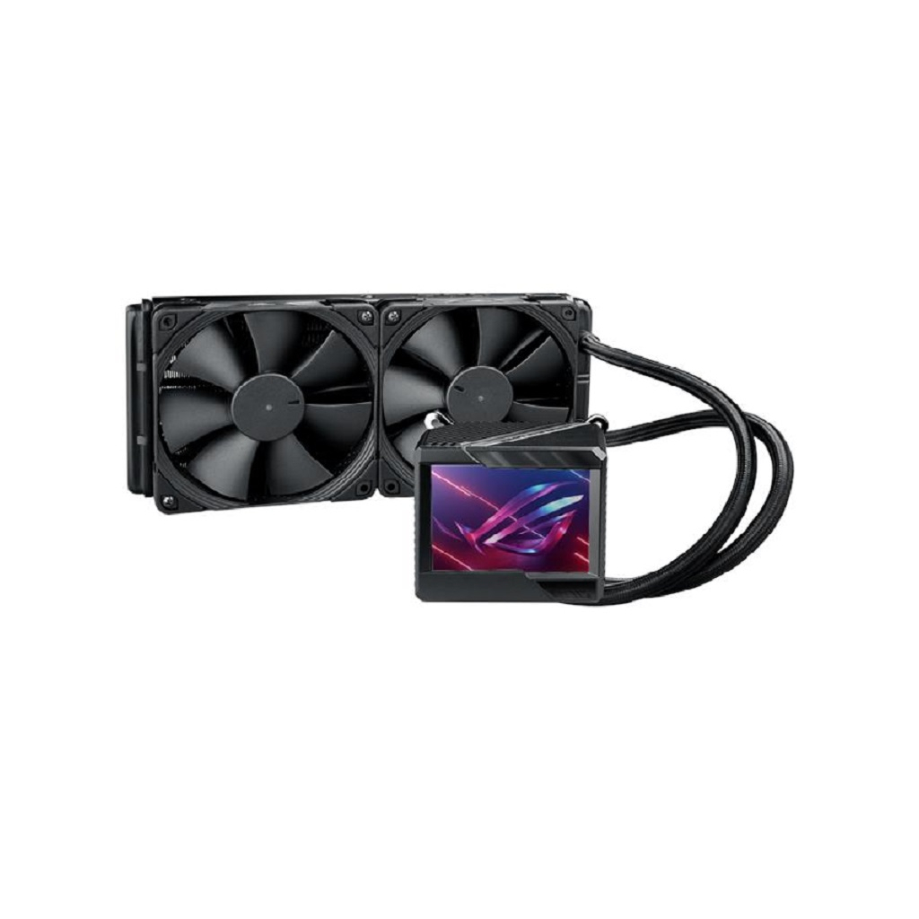 Система рідинного охолодження ASUS ROG RYUJIN II 240 LGA 115x,1700, 2011, 2011-3, 2066AMD AM4, TR4* OLED-дисплей вентил (90RC00A0-M0UAY0) - зображення 1