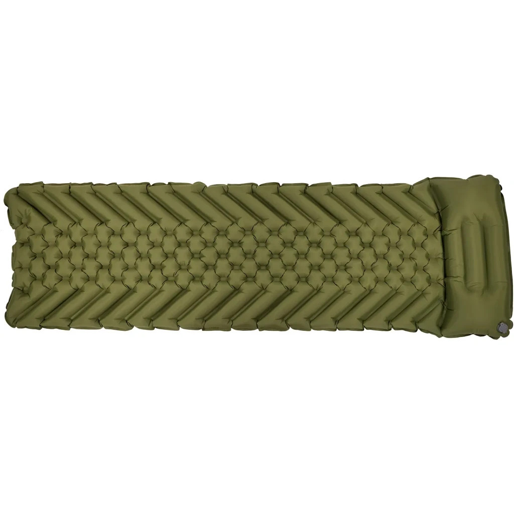 Туристичний килимок Skif Outdoor Bachelor Ultralight 190 x 55 x 5 cm Olive (SOBMOL) - зображення 2