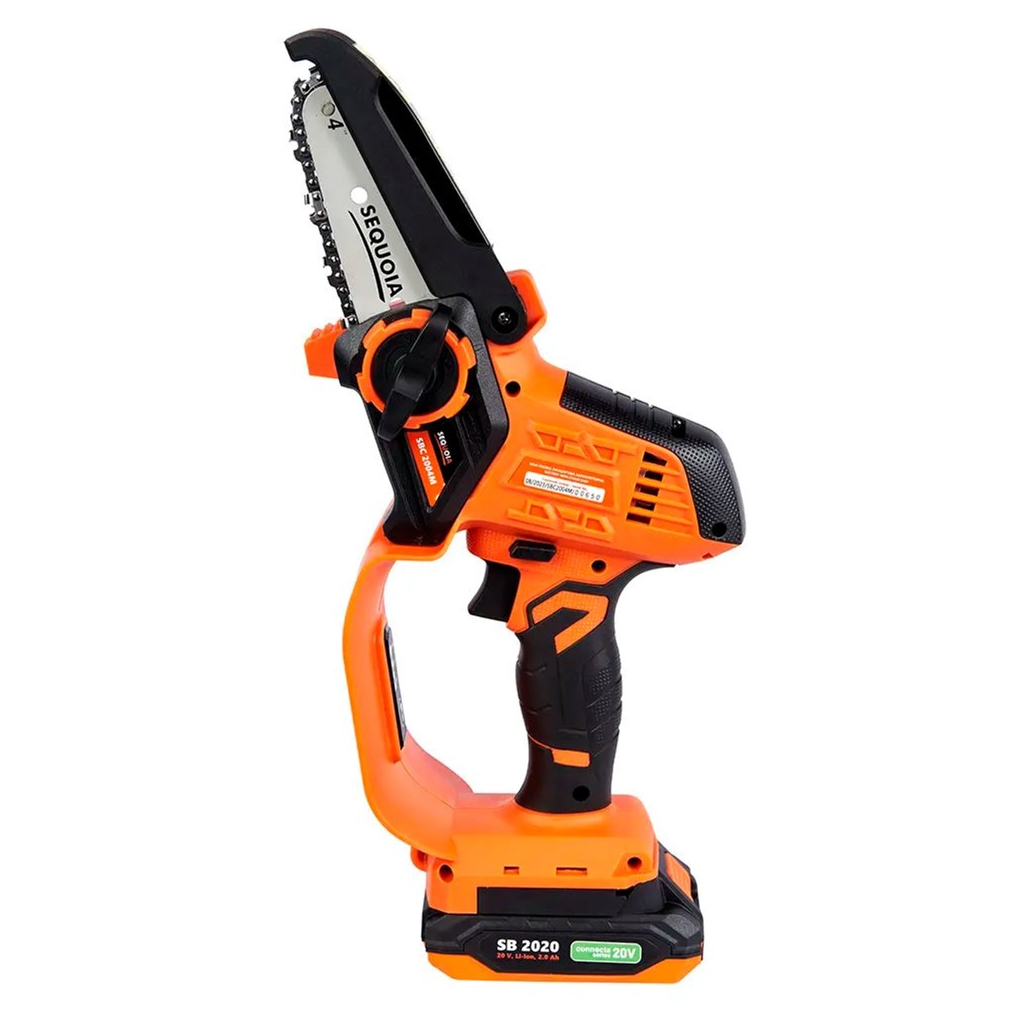Ланцюгова пила SEQUOIA міні, 20V, 2Ah, шин 10 см (SBC2004M-QV) - зображення 2