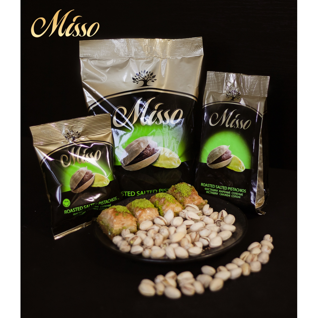 Горіхи Misso Фісташка смажена солона 450 г (4820232570333) - изображение 3