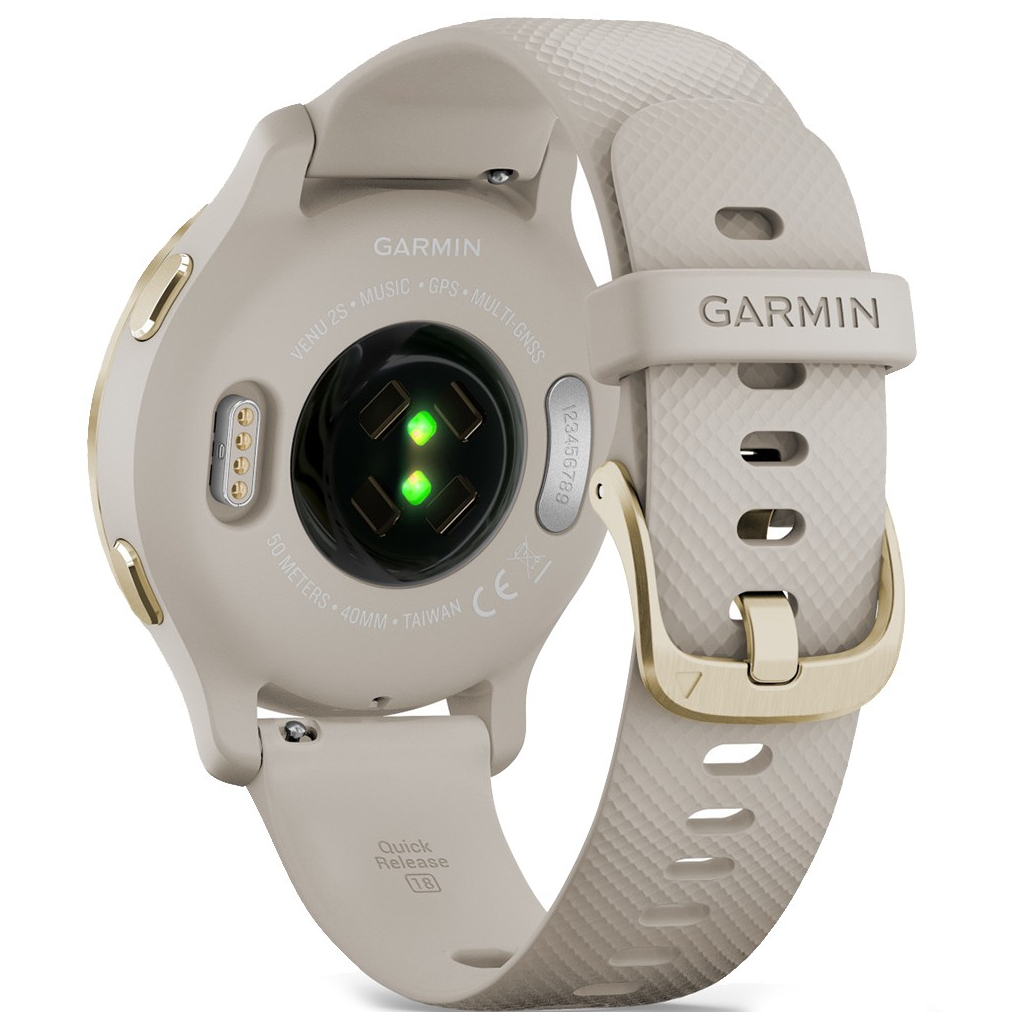 Смарт-годинник Garmin Venu 2S, Tundra + Champagne (010-02429-11) - зображення 5