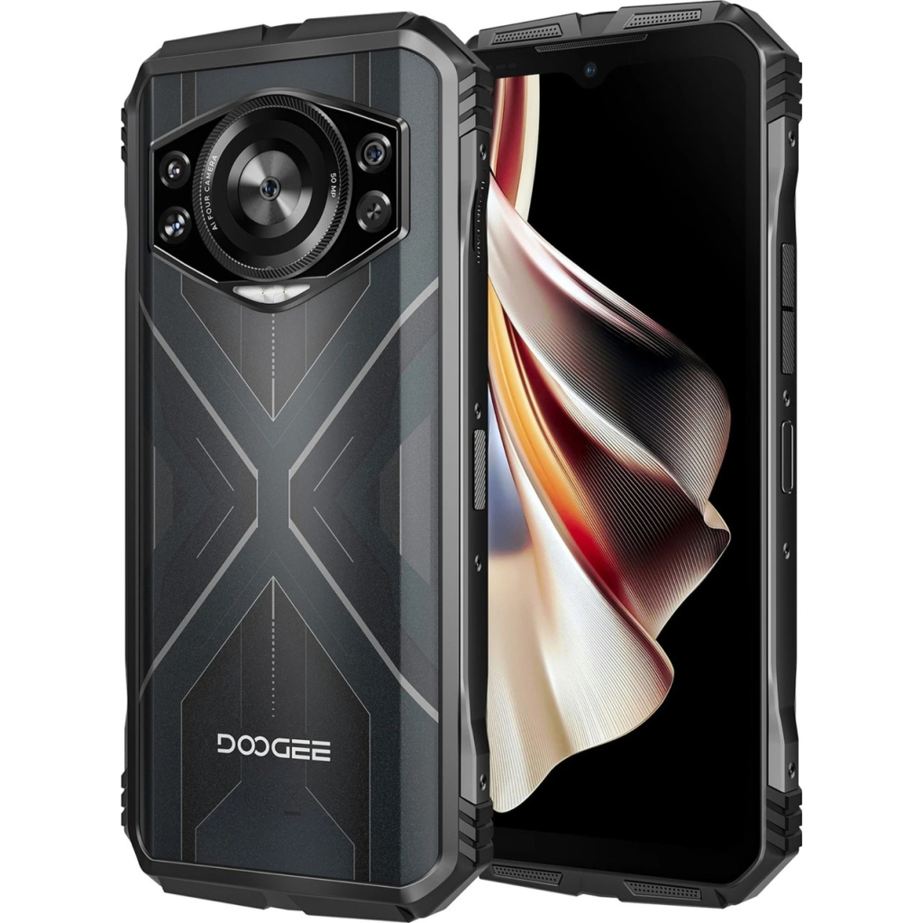 Мобільний телефон Doogee S cyber 8/256Gb Black Silver (6923740212424) - зображення 9