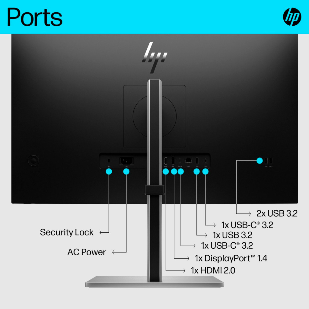 Монітор HP E27k G5 (6N4C4AA) - зображення 4