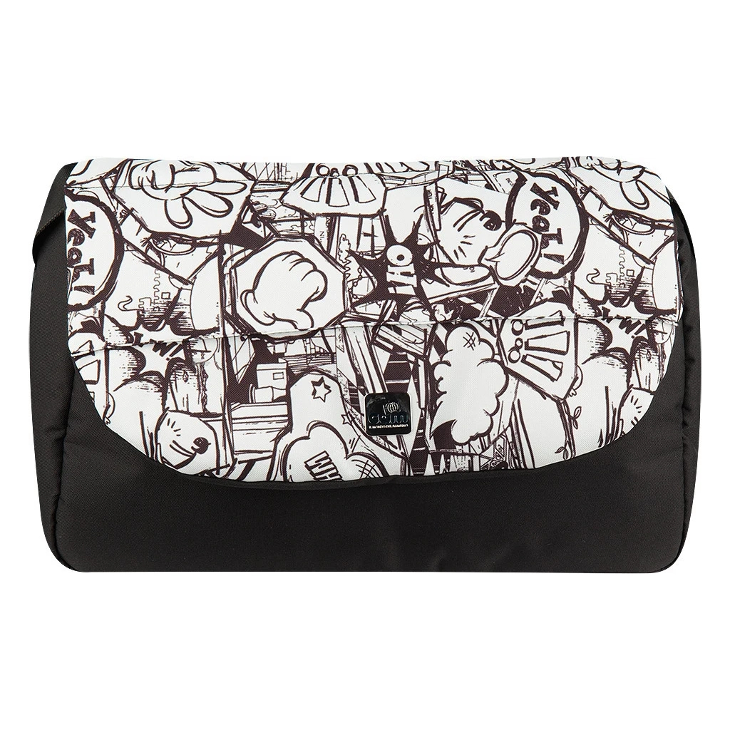 Коляска Cam 2 в 1 Dinamico Up Smart чорно-біле графіті (897010/782) - зображення 6