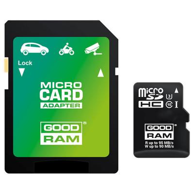 Карта пам'яті Goodram 64GB microSD class 10 UHS-I U3 (M3AA-0640R11-DD) - зображення 1