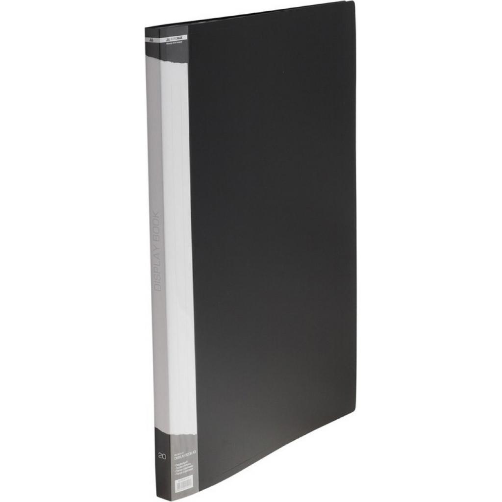 Папка з файлами Buromax 20 files А3, PROFESSIONAL, black (BM.3610-01) - зображення 1