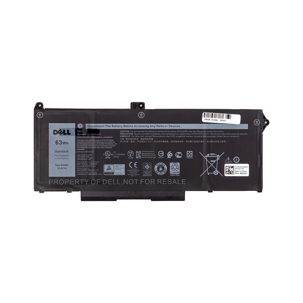 Акумулятор до ноутбука Dell Latitude 5420 (RJ40G) 15.2V 63Wh (NB441686) - зображення 1