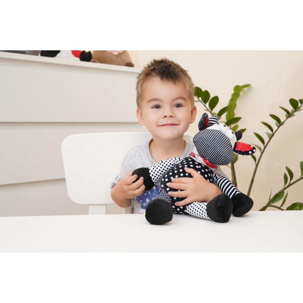 М'яка іграшка Same Toy Корова/Бик (чорно-білий) 24см (A1057/24) - зображення 2
