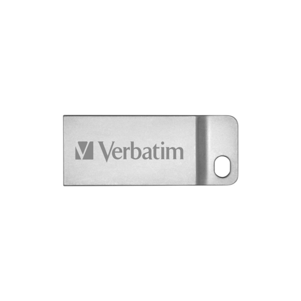 USB флеш накопичувач Verbatim 32GB Metal Executive Silver USB 2.0 (98749) - зображення 1