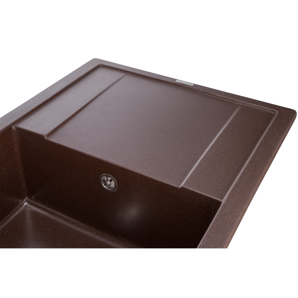 Мийка кухонна GRANADO Alicante marron (gr2406) - зображення 5