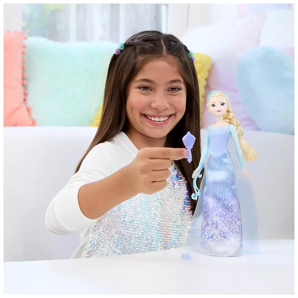 Лялька Disney Frozen Крути та прояви Крижане серце Ельза (JBG59) - зображення 9