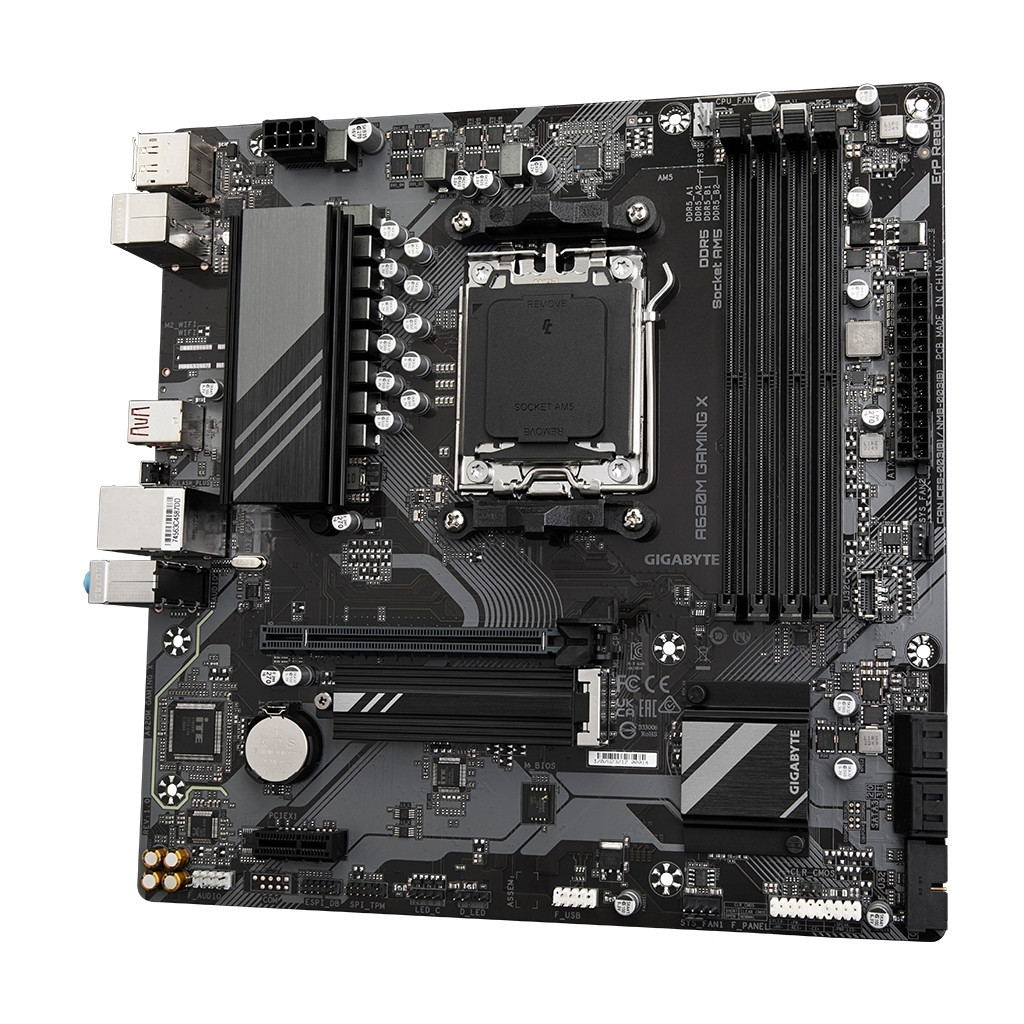 Материнська плата GIGABYTE A620M GAMING X - зображення 4