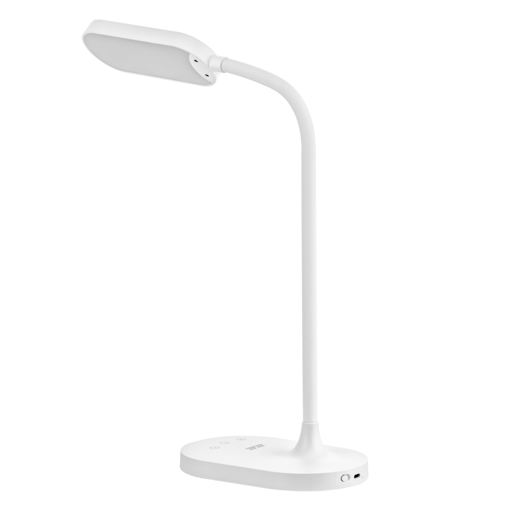 Настільна лампа 2E 9Вт 3000K 4000K 5700K 2200мАг USB-С без БЖ білий (2E-DL2236) - зображення 3
