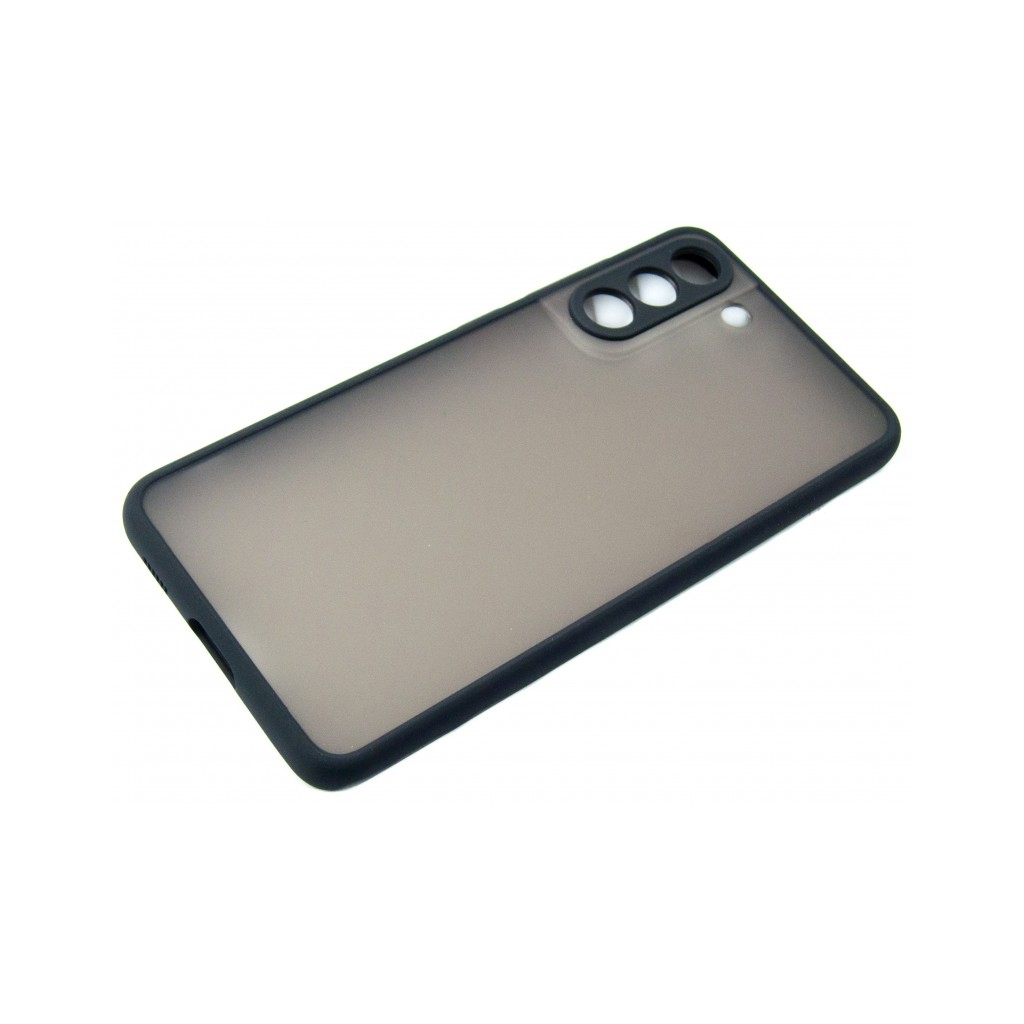 Чохол до мобільного телефона Dengos Matte Samsung Galaxy S21 FE (black) (DG-TPU-MATT-114) - зображення 5