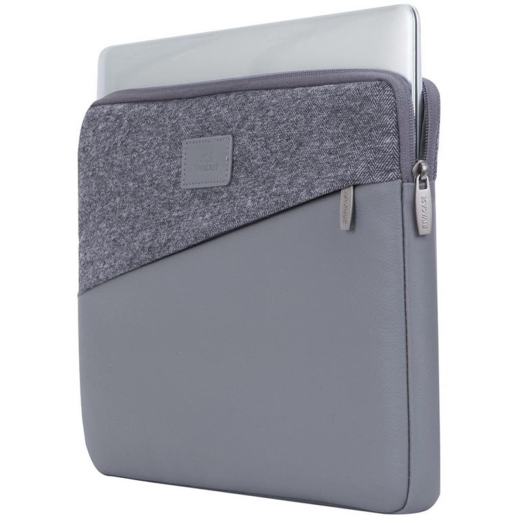 Чохол до ноутбука RivaCase 13.3" 7903 Grey (7903Grey) - зображення 4