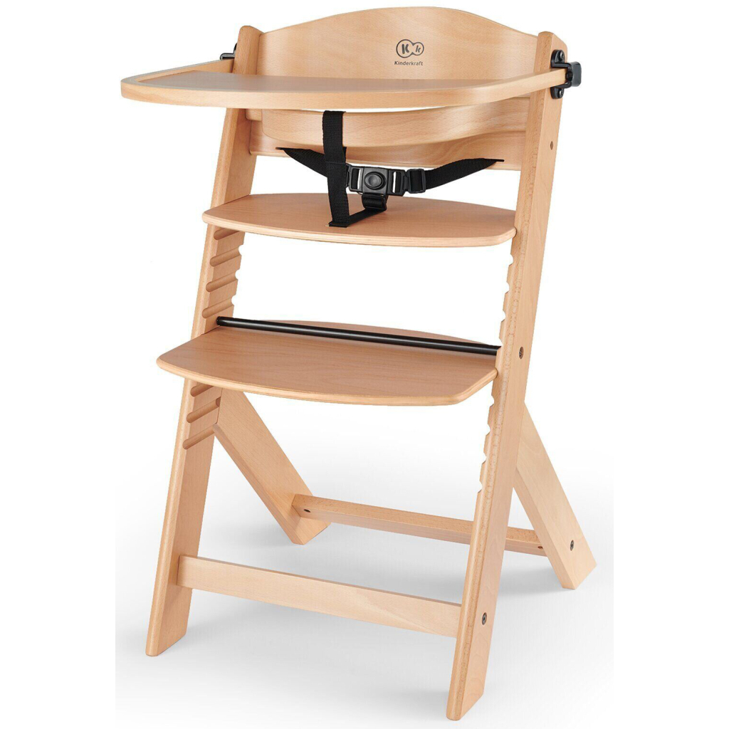 Стілець для годування Kinderkraft Enock Wood (5902533915071) - зображення 2