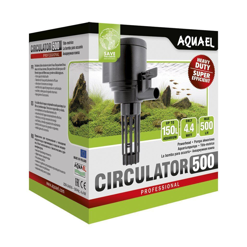 Помпа для акваріума AquaEl Circulator 500 л (5905546131865) - изображение 1