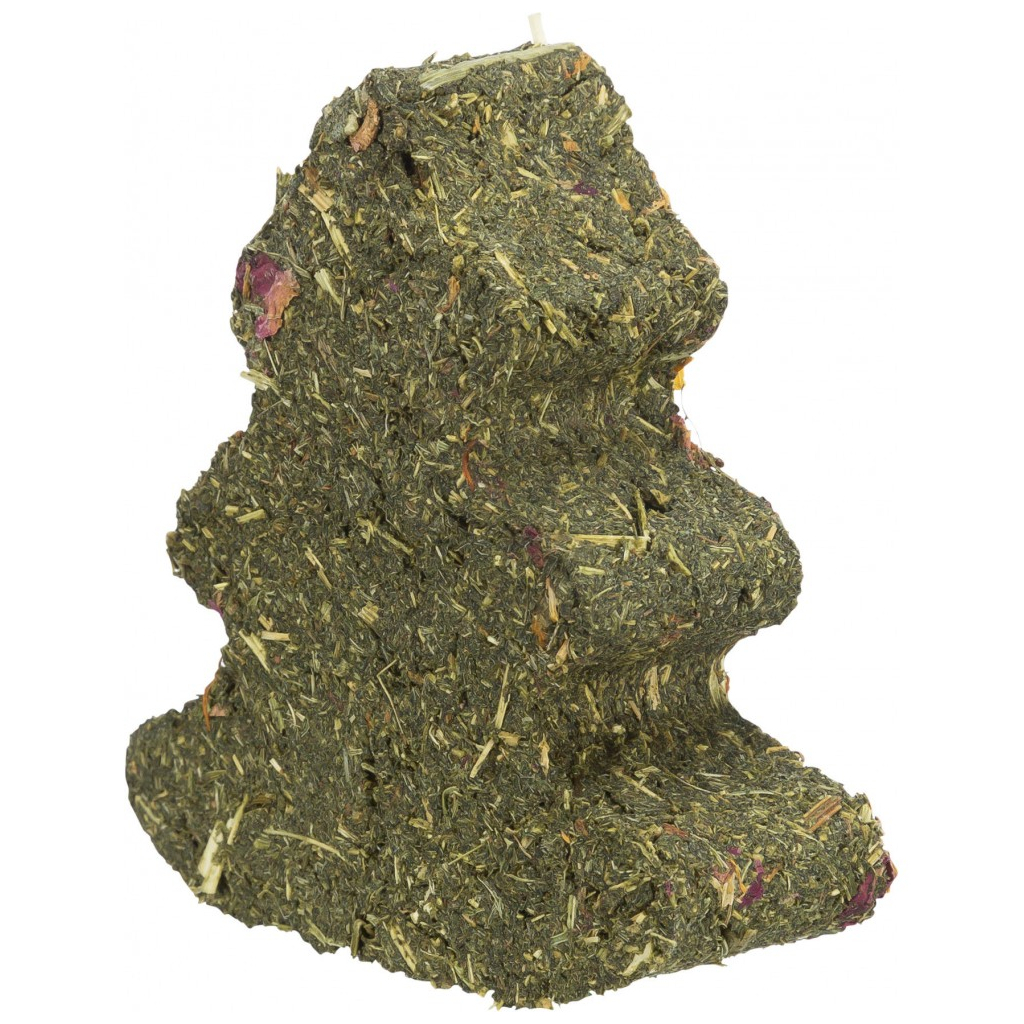 Ласощі для гризунів Trixie Різдвяна "Ялинка" морква, квіти, петрушка 90 г (4011905927824) - зображення 3