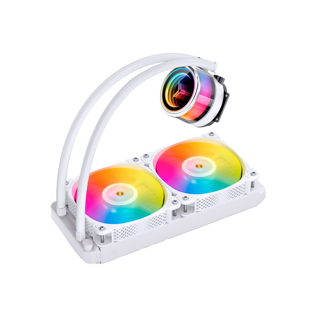 Система рідинного охолодження JONSBO TW7-240 ARGB White - зображення 4