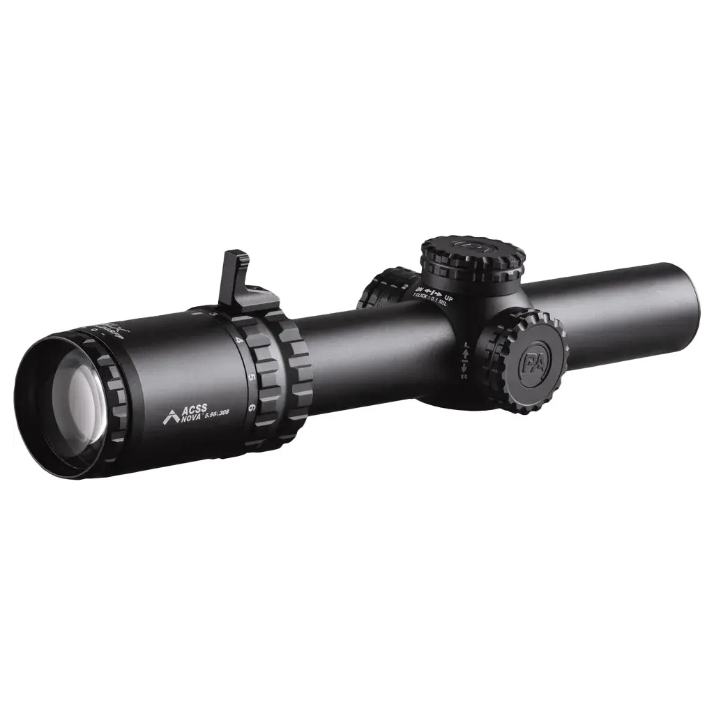 Оптичний приціл Primary Arms SLx 1-6х24 GenIV SFP сітка ACSS NOVA 5.56/.308 Mil з підсвічуванням (610206) - зображення 1