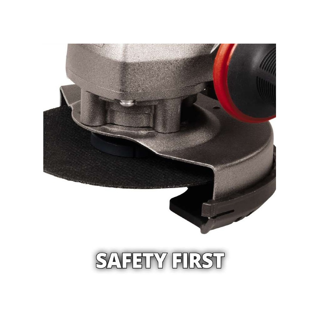 Шліфувальна машина Einhell TE-AG 18/115 Q Li - Solo PXC 115 мм, 18В, 8500 об/хв (без АКБ та ЗП) (4431165) - зображення 7