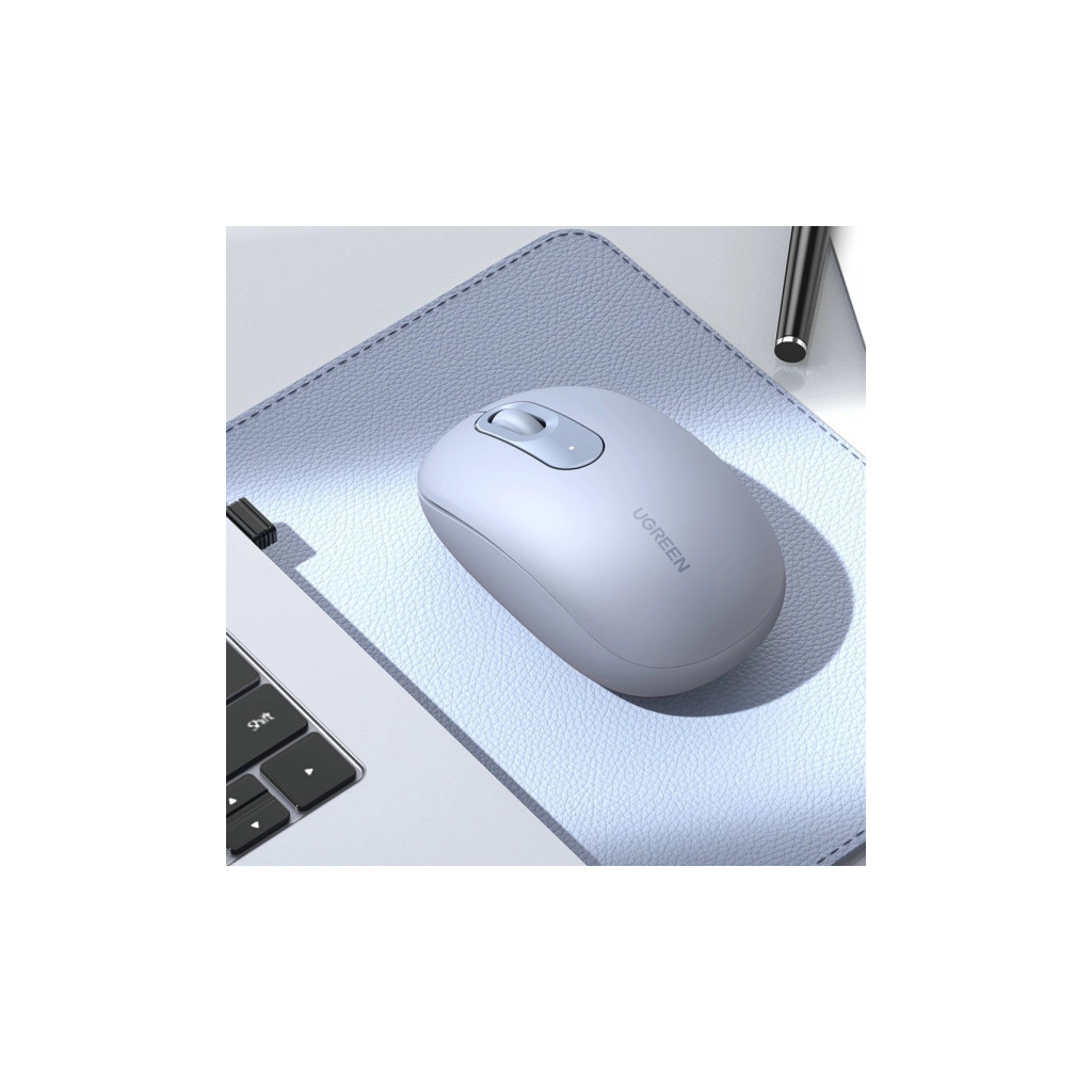 Мишка Ugreen MU105 Wireless Light Blue (90671) - зображення 4